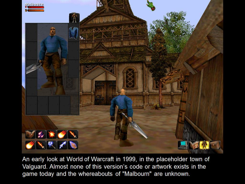 Illustration for article titled Very Early Screenshots Of World of Warcraft